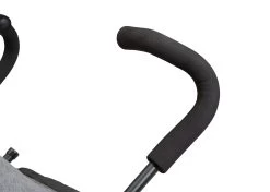 Jeep PowerGlyde Side-by-Side Double Stroller -Kid Household Items 11409 2148 JeepPowerGlydeSideXSideStroller Grey Silo 48