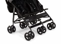Jeep PowerGlyde Side-by-Side Double Stroller -Kid Household Items 11409 2148 JeepPowerGlydeSideXSideStroller Grey Silo 54