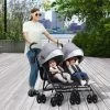 Jeep PowerGlyde Side-by-Side Double Stroller