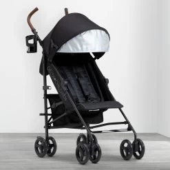 Delta Children 365 Plus Stroller -Kid Household Items 11464 001 Delta 365 Plus Stroller Black Lifestyle 101