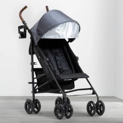 Delta Children 365 Plus Stroller -Kid Household Items 11464 2370 Delta 365 Plus Stroller Grey Lifestyle 101