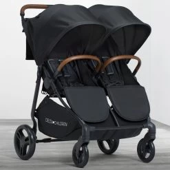 Delta Children Cruzer Double Stroller -Kid Household Items 11511 001 CruzerDoubleStroller Black Lifestyle 101