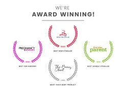 Jeep® Scout Double Stroller -Kid Household Items 11708 0981 Jeep Scout Double Stroller LunarBurgudy silo 99