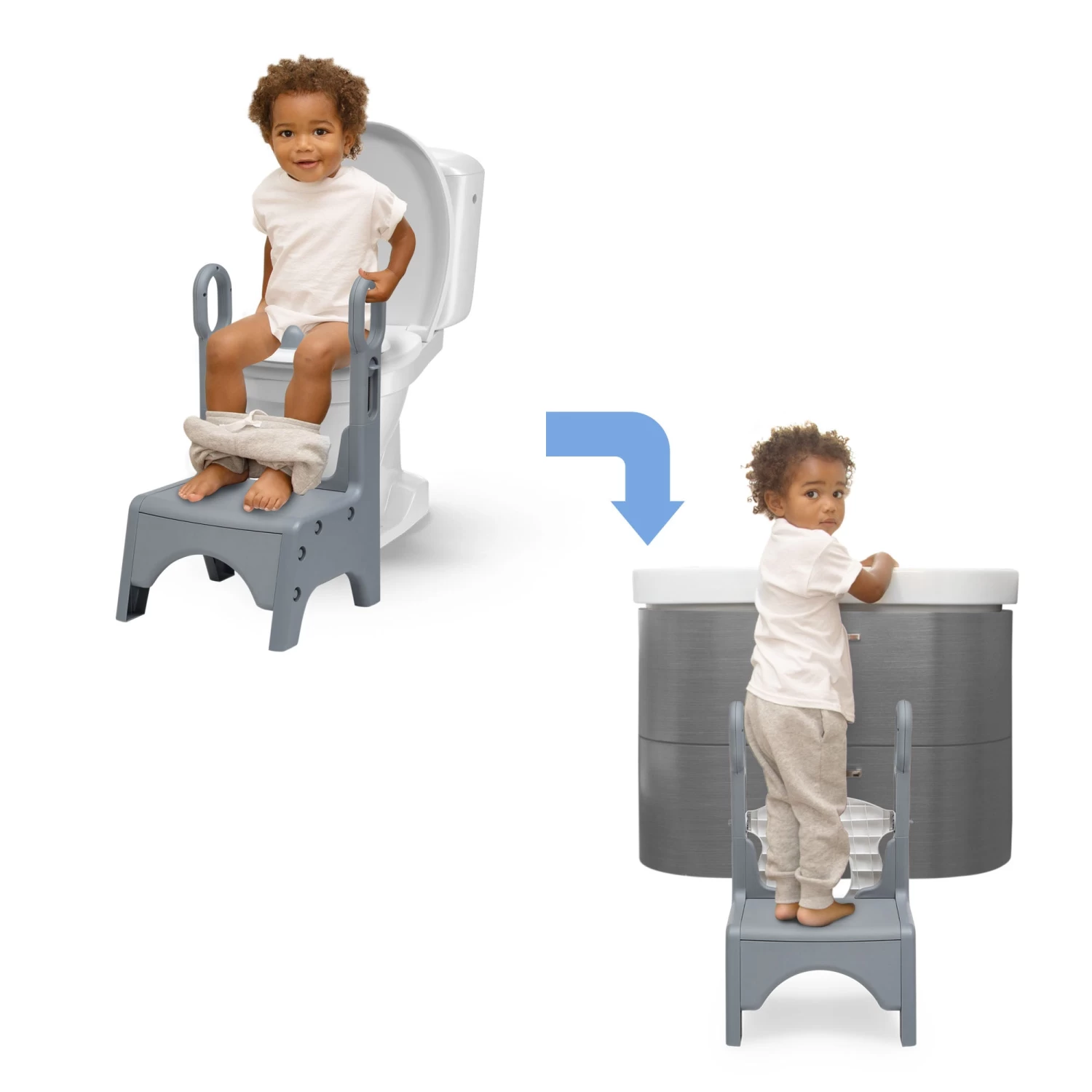 Delta Children Little Jon-EE Adjustable Potty Seat And Step Stool 3 Delta Children Little Jon-EE Adjustable Potty Seat And Step Stool - Image 3