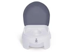 Delta Children PerfectSize 3-in-1 Potty - Made With Recycled Ocean Plastic -Kid Household Items 197290 5052 Perfect Size Potty White Grey Silo 04