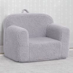 Delta Children Cozee Sherpa Chair For Kids -Kid Household Items 208224 5031 Cozee Sherpa Chair Lifestyle 103