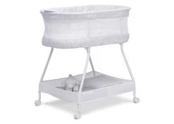 Delta Children Wave Bassinet 9 Delta Children Wave Bassinet -Kid Household Items 25033 2239 WavesBassinet Waves Silo 32