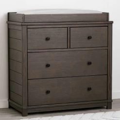 Monterey 4 Drawer Dresser With Changing Top 37 Monterey 4 Drawer Dresser With Changing Top -Kid Household Items 330040 084 Monterey 4 Drawer Dresser with topper hangtag square reshoot
