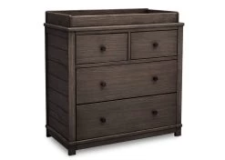 Monterey 4 Drawer Dresser With Changing Top 22 Monterey 4 Drawer Dresser With Changing Top -Kid Household Items 330040 084 monterey 4 drw dresser angle changing top