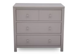 Delta Children 3 Drawer Dresser -Kid Household Items 535031 026 3 Drawer Dresser Grey front view 2b690a3c 3b92 4a91 9f22 aa5ba5e45c7a