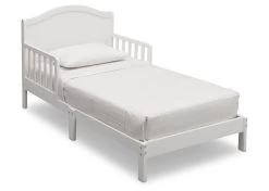 Delta Children Baker Toddler Bed -Kid Household Items 540650 130 delta baker toddler bed bed bianca angle 1f6101cc 9658 493a 98bf 747dd566565a