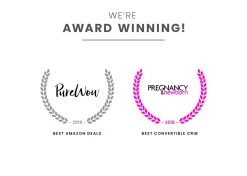 Delta Children Ava 3-in-1 Convertible Crib 30 Delta Children Ava 3-in-1 Convertible Crib -Kid Household Items 6801 141 Ava3 in 1Crib Black Espresso Badges