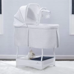 IComfort Auto Glide Bassinet -Kid Household Items 701605 2143 Serta iComfort Auto Gliding Bassinet Cameron Hangtag square 3053b1c2 b74c 454c 9cfb a4e1a50871f5