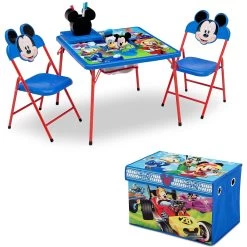Delta Children Mickey Mouse 4-Piece Kids Furniture Set -Kid Household Items 99528MM Mickey 4pc set composite hi res b9a467f9 9b3a 4d0e 8a8f e29b243a3a6f