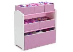 Delta Children 4-Piece Toddler Playroom Set -Kid Household Items 99607GN pink playroom set multi bin right props