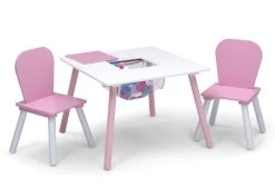 Delta Children 4-Piece Toddler Playroom Set -Kid Household Items 99607GN pink playroom set tnc right props