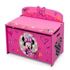 Delta Children Minnie Mouse 4-Piece Playroom Set -Kid Household Items 99724MN 1061 bundle minnie mouse 12