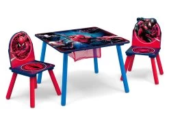 Delta Children Marvel Spider-Man 4-Piece Toddler Bedroom Set - Includes Toddler Bed And Table With 2 Chairs 5 Delta Children Marvel Spider-Man 4-Piece Toddler Bedroom Set - Includes Toddler Bed And Table With 2 Chairs -Kid Household Items 99729SM 1163 bundle spiderman silo 06