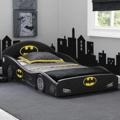 Delta Children Batman Batmobile Plastic Sleep And Play Toddler Bed