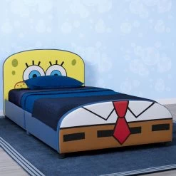 Delta Children SpongeBob SquarePants Upholstered Twin Bed