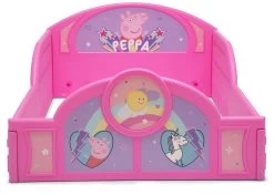 Delta Children Peppa Pig Plastic Sleep And Play Toddler Bed 14 Delta Children Peppa Pig Plastic Sleep And Play Toddler Bed -Kid Household Items BB81454PG peppa sleep and play footboard hi res