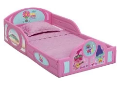 Delta Children Trolls World Tour Plastic Sleep And Play Toddler Bed 12 Delta Children Trolls World Tour Plastic Sleep And Play Toddler Bed -Kid Household Items BB81511TR trolls sleep and play bed right hi res