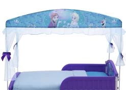Delta Children Frozen Toddler Canopy Bed 12 Delta Children Frozen Toddler Canopy Bed -Kid Household Items BB86910FZ frozen canopy toddler bed side hi res