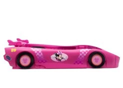 Delta Children Minnie Mouse Car Twin Bed -Kid Household Items BB86912MN minnie blow molded twin bed side right high res