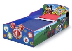 Delta Children Mickey Mouse Interactive Wood Toddler Bed 13 Delta Children Mickey Mouse Interactive Wood Toddler Bed -Kid Household Items BB86929MM mickey wooden toddler bed left check marks hi res d63f85e3 fb92 4911 b6eb 8ae021a6ecff