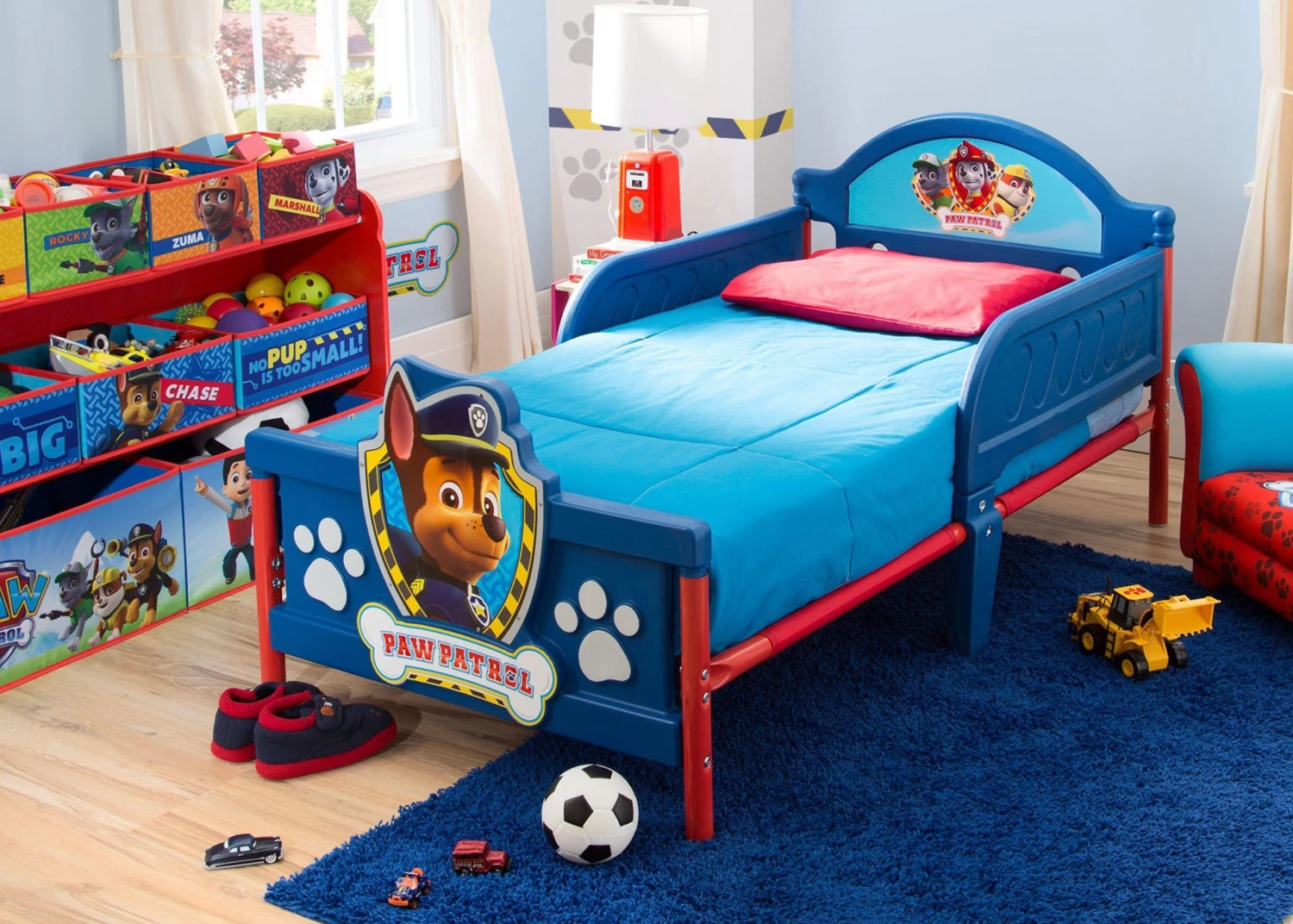 Delta Children PAW Patrol Plastic 3D Toddler Bed 1 Delta Children PAW Patrol Plastic 3D Toddler Bed