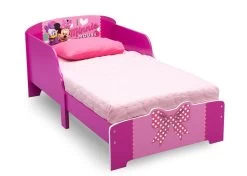 Delta Children Minnie Mouse Wood Toddler Bed 6 Delta Children Minnie Mouse Wood Toddler Bed -Kid Household Items BB86986MN minnie wooden toddler bed right 50d10105 7e64 4cca af6e 28d97317dc07
