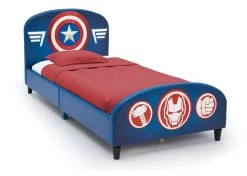 Delta Children Avengers Upholstered Twin Bed -Kid Household Items BB87065AV avengers twin bed right hi res 7adb006f acf9 4e30 9098 01543de193dc