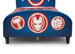Delta Children Avengers Upholstered Twin Bed -Kid Household Items BB87065AV avengers upholstered twin bed footboard 5d90bfa9 0a93 42d9 9662 606b1f3d6285