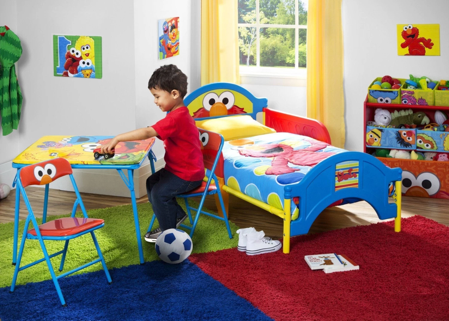 Delta Children Sesame Street Plastic Toddler Bed 2 Delta Children Sesame Street Plastic Toddler Bed - Image 2