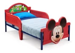 Delta Children Mickey Mouse Plastic 3D Toddler Bed 6 Delta Children Mickey Mouse Plastic 3D Toddler Bed -Kid Household Items BB87187MM BB86681MM mickey mouse 3D footboard toddler bed right hi res ab22b067 bdd2 4323 b207 2f24200a26a5