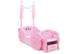 Delta Children Princess Carriage Convertible Toddler-to-Twin Bed 10 Delta Children Princess Carriage Convertible Toddler-to-Twin Bed -Kid Household Items BB87191PS princess carriage toddler bed right hi res