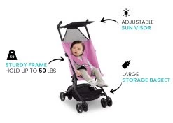 Delta Children The Clutch Stroller 29 Delta Children The Clutch Stroller -Kid Household Items Clutch Feature