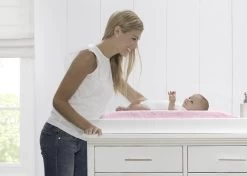 Perfect Sleeper Contoured Changing Pad With Plush Cover -Kid Household Items IMG 92642930 111920