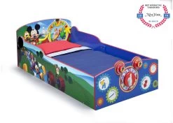 Delta Children Mickey Mouse Interactive Wood Toddler Bed 15 Delta Children Mickey Mouse Interactive Wood Toddler Bed -Kid Household Items MickeyMouse Interactive WoodToddlerBed BestInteractive ToddlerBed NewYork WITHBADGE