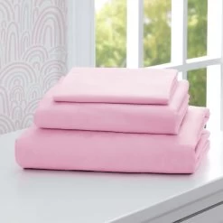 Delta Children 3-Piece Twin Sheet Set 22 Delta Children 3-Piece Twin Sheet Set -Kid Household Items N053800 654 twinsheets pink lifestyle 101