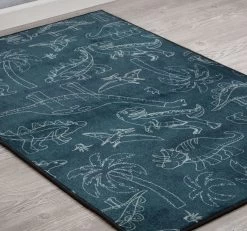Delta Children Dinosaur Rectangle Area Rug For Kids, 39-Inch X 59-Inch -Kid Household Items N1803 3210 rug dinosaur lifestyle 102