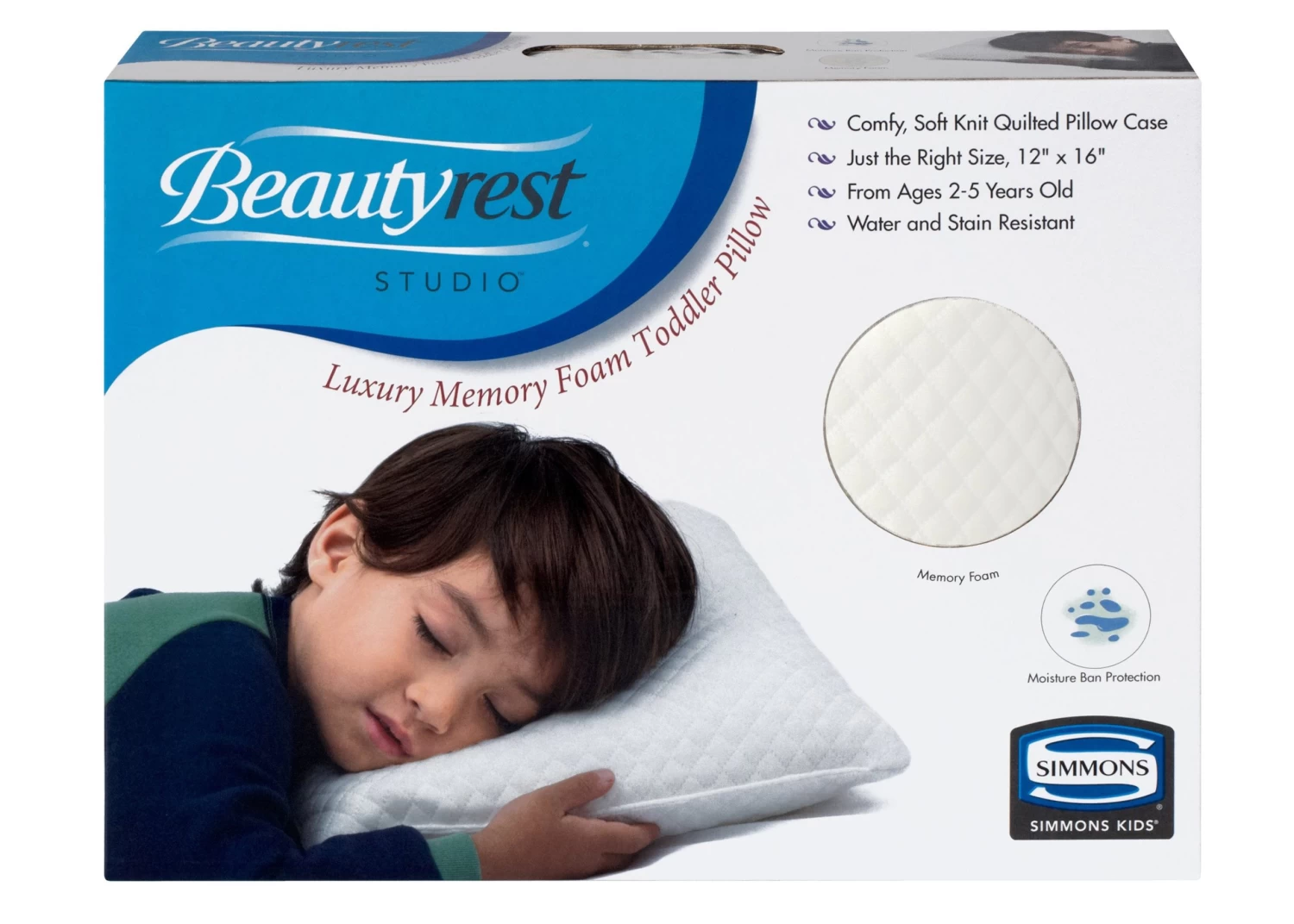 Beautyrest KIDS Luxury Memory Foam Toddler Pillow 1 Beautyrest KIDS Luxury Memory Foam Toddler Pillow