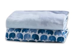 Delta Children Watercolor Elephant Fitted Crib Sheets - 2 Pack 12 Delta Children Watercolor Elephant Fitted Crib Sheets - 2 Pack -Kid Household Items SA2038 3413 cribsheets watercolorelephant silo 02