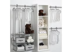 Delta Children 24 Piece Nursery Storage Set -Kid Household Items SS2056 063 24PieceNurseryStorageSet Grey Room b39ea1c5 6bb4 4cd0 98da 298244772397