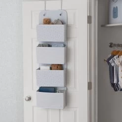 BabyGap 2-Pack Over The Door Storage Organizer With 4 Pockets -Kid Household Items SS8008GP 3243 over the door blue lifestyle 101