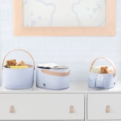 BabyGap 3-Pack Nested Fabric Storage Bins With Handles -Kid Household Items SS8478GP 3243 caddy blue lifestyle 01
