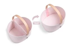 BabyGap 3-Pack Nested Fabric Storage Bins With Handles -Kid Household Items SS8478GP 3030 packcallout pink 01