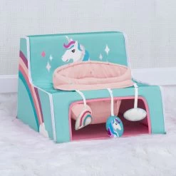 Delta Children Unicorn Sit N Play Portable Activity Seat For Babies -Kid Household Items ST1911 5060 Sit N Play Unicorn Lifestyle 103