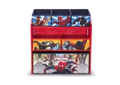 Delta Children Spider-Man Multi-Bin Toy Organizer -Kid Household Items TB83226SM spider man multibin us front 3b7cfe09 8e0c 4d14 97a7 6d171fba447c