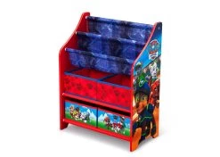 Delta Children PAW Patrol Book And Toy Organizer -Kid Household Items TB83344PW paw patrol book and toy organizer left high res